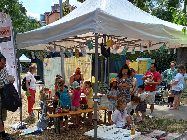 Unsere Kooperation mit Kultur Sommer Wien im Hyblerpark