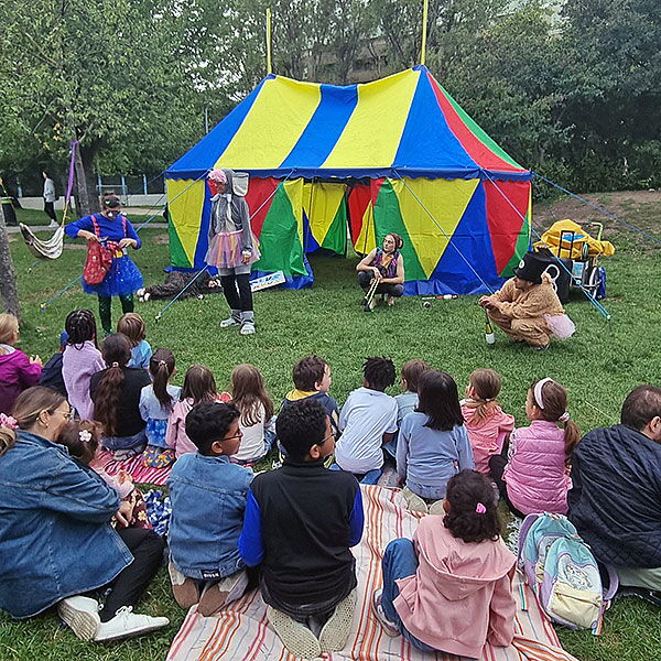 Zirkusfieber im Hyblerpark
