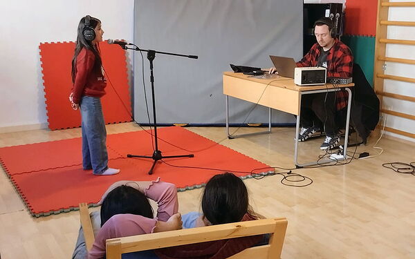 Sound-Lab-Recording am Kreativtag