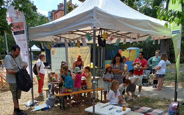 Unsere Kooperation mit Kultur Sommer Wien im Hyblerpark