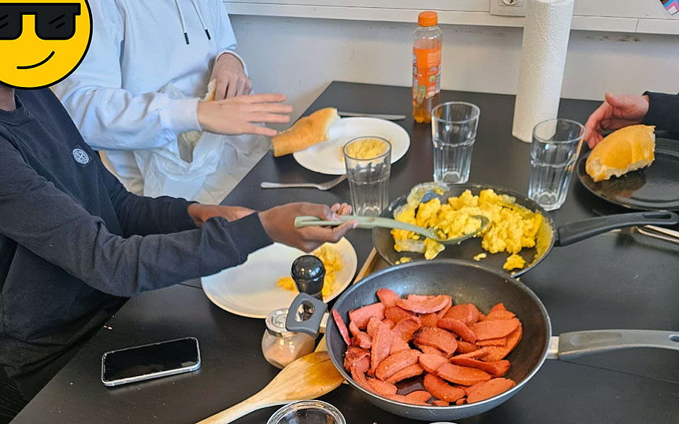 Frühstück mit Job-Beratung