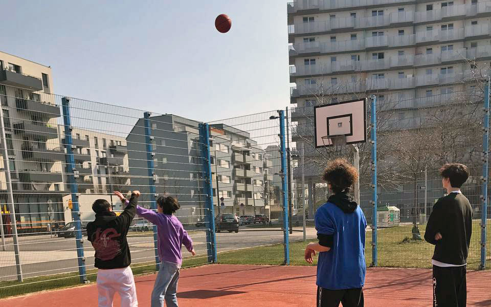 Streetbasketball-Turnier im Hyblerpark