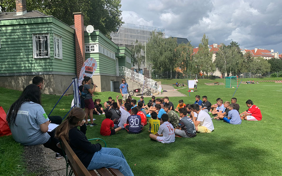 Fairplay-Fußballturnier im Herderpark