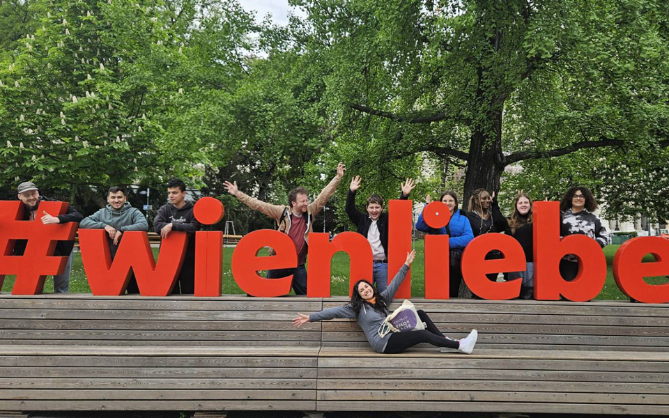 Unsere Gruppe im Rathauspark