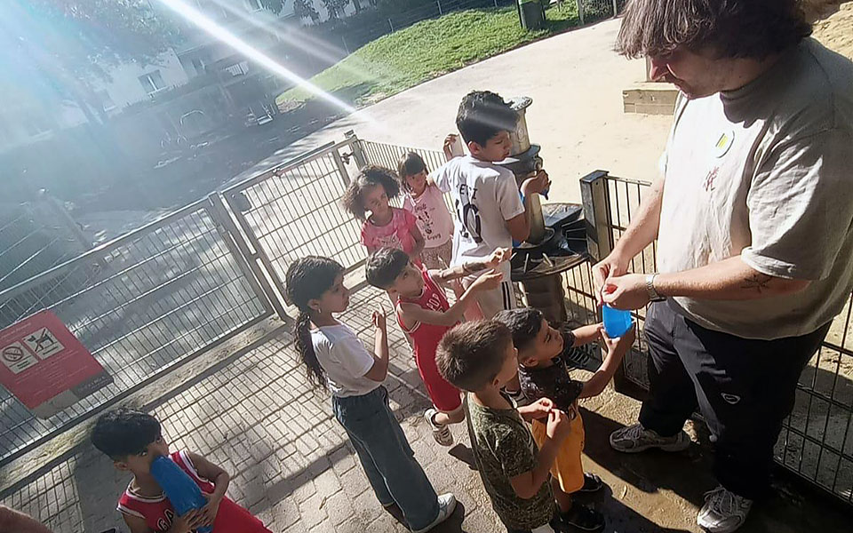 Die große Wasserbombenschlacht